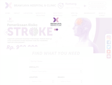 Tablet Screenshot of brawijayahospital.com